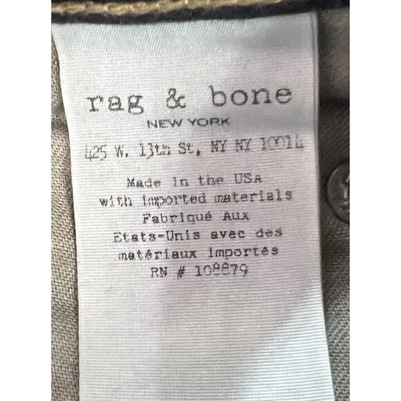 Rag & Bone Women’s Jeans Size 26 Crop Flare High Rise Blue Denim - Picture 13 of 15